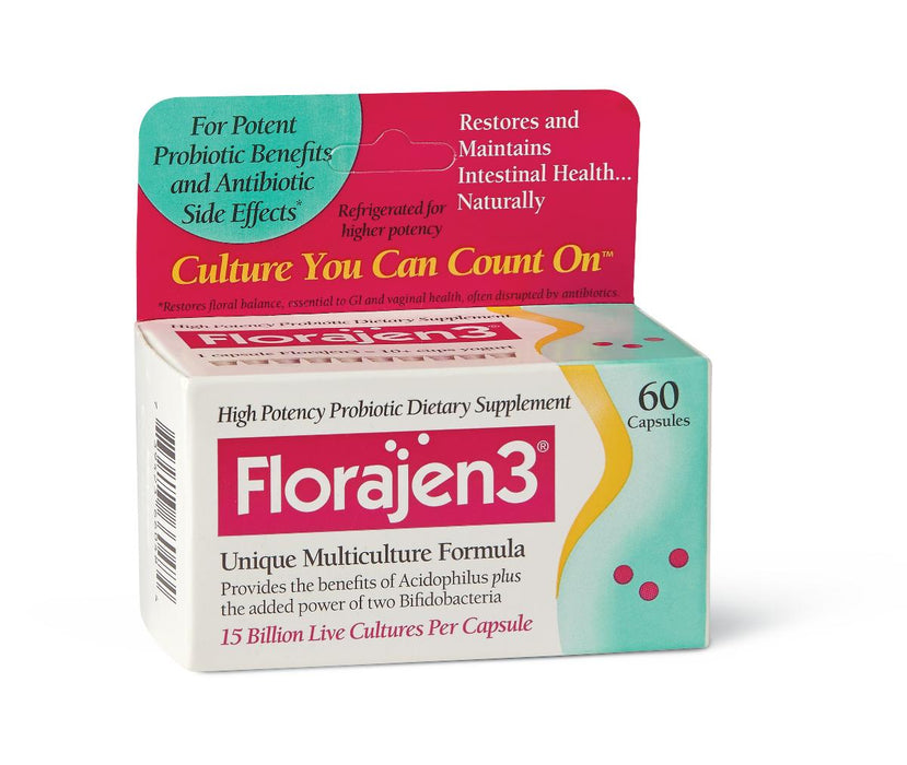 Florajen 3 Probiotic Caplets