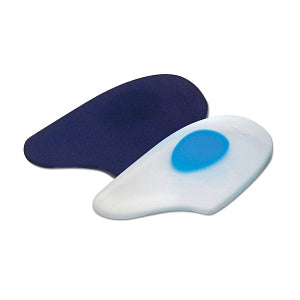 Pedifix Inc GelStep Posted Heel Pads with Soft Spur Spot - HEEL PAD POSTED W/SOFT SPUR COVR LG - 5077SC