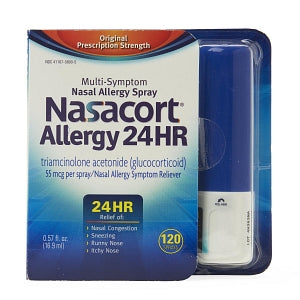 Chattem Inc Nasacort Allergy 24HR Nasal Spray - Nasacort Allergy 24Hr Nasal Spray, 120 Sprays - 41167-5800-05