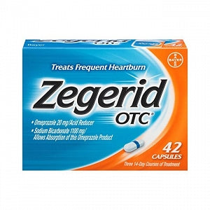 Bayer Healthcare Zegerid-OTC Capsules - ZEGERID-OTC CAPSULE 42/BX - 11523-7265-03