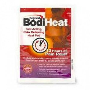 Okamoto Usa BodiHeat Pain Relieving Heat Pads - Pain Patch, BodiHeat, 12 Hour Heat Pad, Not for Skin, 10/Pack - 028373749104