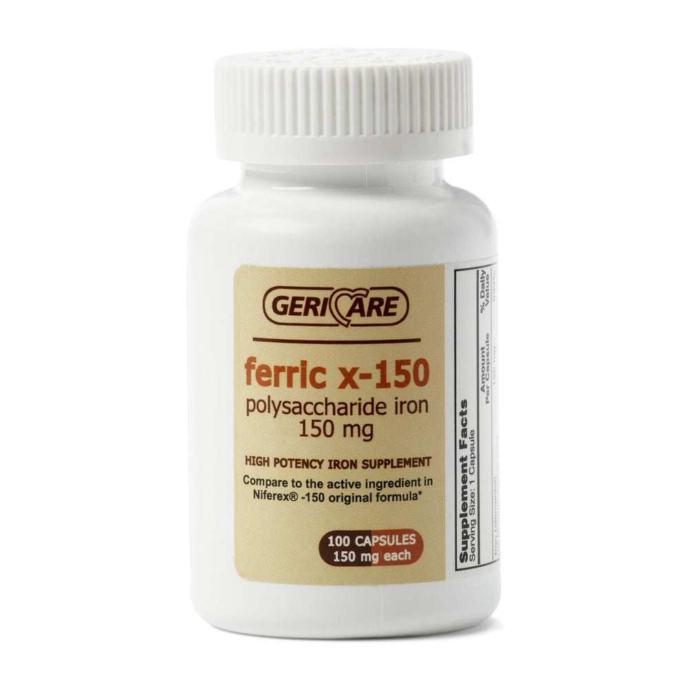 Ferric X-150 Polysaccharide Iron Capsules by Geri-Care