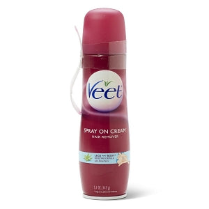 Reckitt Benckiser Inc Veet Spray On Cream Hair Remover - Veet Spray-On Hair Remover Cream, 5.1 oz. - 0-62200-81641-6