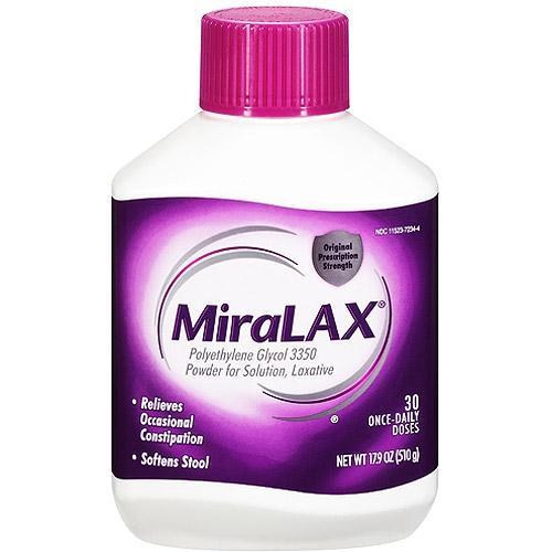 Unknown Miralax Powder - DBD-MIRALAX LAXATIVE PWD 17.9OZ BT 12/CS - 82071