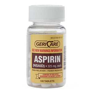 Bayer Healthcare Aspirin Tablets - Aspirin, 325 mg, 100 Tablets ...