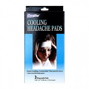 United Exchange Migraine Cooling Therapy Pads - Migraine Cooling Patch, 3/Box - 780707901168