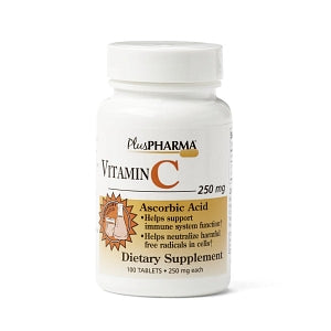 Gemini Pharmaceuticals Vitamin C Tablets - Vitamin C Tablet, 250 mg, 100/Bottle - 51645-0917-01