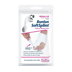 PediFix Bunion SoftSplint Fabric Splint - BUNION SOFTSPLINT, LG LEFT 1/PK - P6026-LL