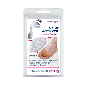 Pedifix Inc Pedi-GEL Arch Pads - PEDI-GEL ARCH PADS, OSFM 2/PK - P8202