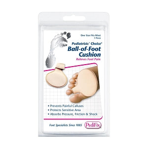 PediFix Ball-of-Foot Cushions - POD CHOICE BALL-OF-FOOT CUSHION 1EA - P88