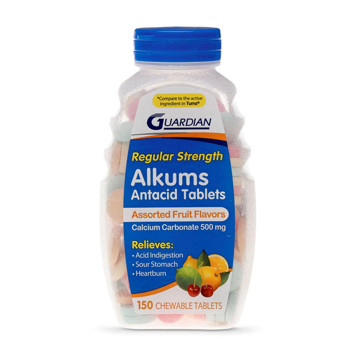 Flavored Regular Strength Antacid Tablets