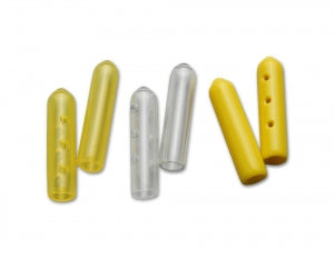 Aspen Surgical Vented Instrument Tip Protectors - Instrument Tip Protector, Vented, Guard, Yellow, 4.8 mm x 25.41 mm - 091015BBG