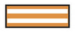 Aspen Surgical ColorTrack Instrument ID Sheet Tapes - Instrument I. D. Tape, 1/4" Sheet, Orange Stripe - 154007EEA