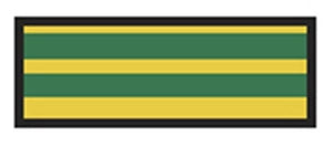 Aspen Surgical ColorTrack Stripe Instrument ID Sheet Tapes - Instrument I. D. Tape, Yellow and Green Stripes - 157003EEA