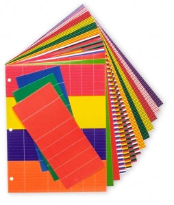 Aspen Surgical ColorTrack Instrument ID Sheet Tapes - Instrument I. D. Tape, Blue and Black Diagonal Stripe - 159003EEA