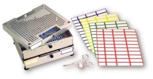 Aspen Surgical Write-On Instrument Labels - ID Labels, Write-On, Yellow, Sheet, Bordered - 161005EEA