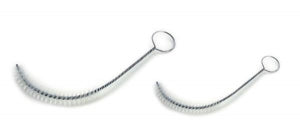 Aspen Surgical Tracheostomy Brushes - Tracheostomy Brush, Curved, 6 Fr to 12 Fr - 247002BBG