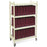 Open-Style Chart Carts 30-Capacity - 34.5"W x 17"D x 56"H