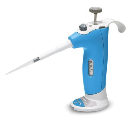 Ovation M Mechanical Volume-Set Pipette 20-200μL - Blue