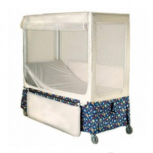 Pedicraft Canopy Crib Bed for Homecare - Enclosed Canopy Bed with Head Elevation - 36352