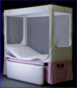 Pedicraft Canopy Crib Bed for Homecare - Padded Head / Foot Board - 36848