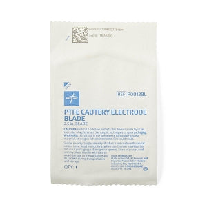 Medline PTFE-Coated Cautery Electrodes - PTFE-Coated Cautery Electrode, 2.50", Blade Tip - P0012BL