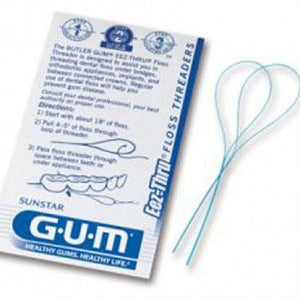 Sunstar GUM Eez-Thru Floss Threader - GUM Eez-Thru Floss Threader - 160-1400