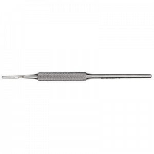 Hu-Friedy Round Scalpel Blade Handles - Round Scalpel Blade Handle, Straight, Stainless Steel, #5 - 10-130-05