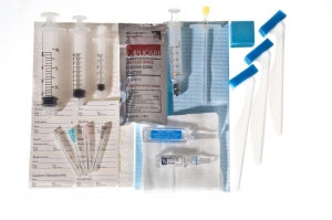 Medline Single Shot Epidural Trays with Pharmaceuticals - Single-Shot Epidural Tray, 20G X 3.5" Tuohy Needle, Glass LOR Syringes: Syringe, with Pharmaceuticals - PAIN9004S