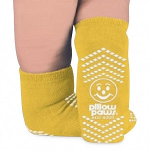 Principle Business Enterprises Bariatric Double-Imprint Terry Slipper Socks - Bariatric Double-Imprint Terries Slippers, Yellow - 3907-001