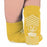 Principle Business Enterprises Bariatric Double-Imprint Terry Slipper Socks - Bariatric Double-Imprint Terries Slippers, Yellow - 3907-001