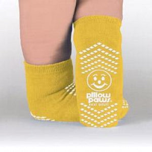 Principle Business Enterprises Bariatric Double-Imprint Terry Slipper Socks - Bariatric Double-Imprint Terries Slippers, Yellow - 3907-001