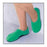 Principle Business Enterprises Silppers - Hard Sole Slippers, Emerald, Size Large - 5186