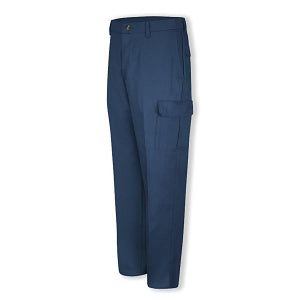 Vf Workwear-Div / Vf Imagewear (W) Men's Cargo Work Pants - Men's 100% Cotton Cargo Pants, Navy, 30" x 37" Unhemmed - PC76NV30X37U