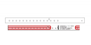 PDC CompuBand Direct Thermal Wristbands - CompuBand Direct Thermal ID Band with Clasp Closure, 3/4" x 11-1/2", Pediatric, White - 7023S-11-PDM