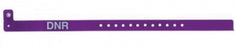 PDC Healthcare ClearImage Alert Bands - BAND, ID, DNR ALERT PURPLE - 130A-96-PDM