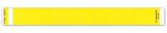 PDC Healthcare Paper Bracelet Identification Bands - Short Stay Patient Identification Wristband, Tabless, Yellow - 3010-14-PDR