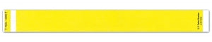 PDC Healthcare Paper Bracelet Identification Bands - Short Stay Patient Identification Wristband, Tabless, Yellow - 3010-14-PDR