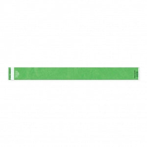 PDC Healthcare Paper Bracelet Identification Bands - Short Stay Patient Identification Wristband, Tabless, Lime - 3010-75-PDR