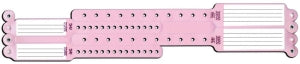 PDC Healthcare Veri-Color Insert Wristbands - Veri-Color Tri-Band ID Band, White - 320-10-PDK