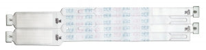 PDC Healthcare SnugFit Mother / Infant Wristbands - Precision Infant Direct Thermal Wristbands for Adult and Infant, Bear Pattern, Serialized and Imprinted - 344-49-PDL-SI