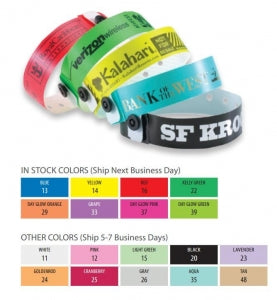 PDC Healthcare Super ID Bands - Super ID Narrow Band, Dayglow Orange - 460P-29-PDM