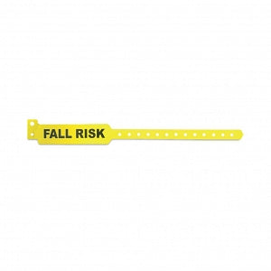 PDC Healthcare Sentry Alert Wristband - BAND, ALERT, YELLOW, FALL RISK, NOVAPLUS - 5055-14-VHM