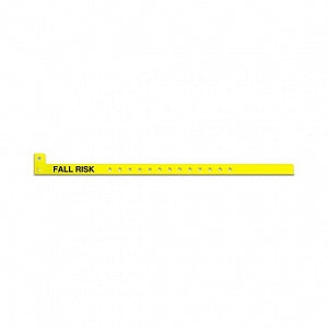 PDC Healthcare Confident Fall-Risk ID Bands - ID Band, Patient Fall Risk, Yellow - 5065-14-PDM