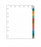 PDC Healthcare Chart Labels - Patient Information Chart Tab Label, Orange - 59704064