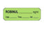 PDC Healthcare Anesthesia Date, Time and Initials Labels - Robinul Label, 1-1/2" x 1/2", Green - 59708922