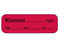 PDC Healthcare Anesthesia Date, Time and Initials Labels - Rocuronium Label, 1/2" x 1/2", Red - 59709049