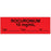 Brady Worldwide Rocuronium Tape / Label - "Rocuronium 10 mg / mL" Tape, 0.5" x 500", Red - 59727007