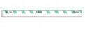 PDC Healthcare Chart Labels - Patient Room Number Document Chart Label Tape, 1/2" x 500", Aqua - 59730127