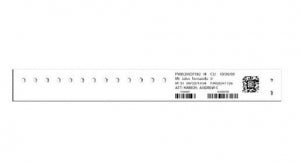 PDC CompuBand Direct Thermal Wristbands - CompuBand Direct Thermal ID Band, 1-3/8" x 11-1/2", Adult, White - 7050-11-PDM